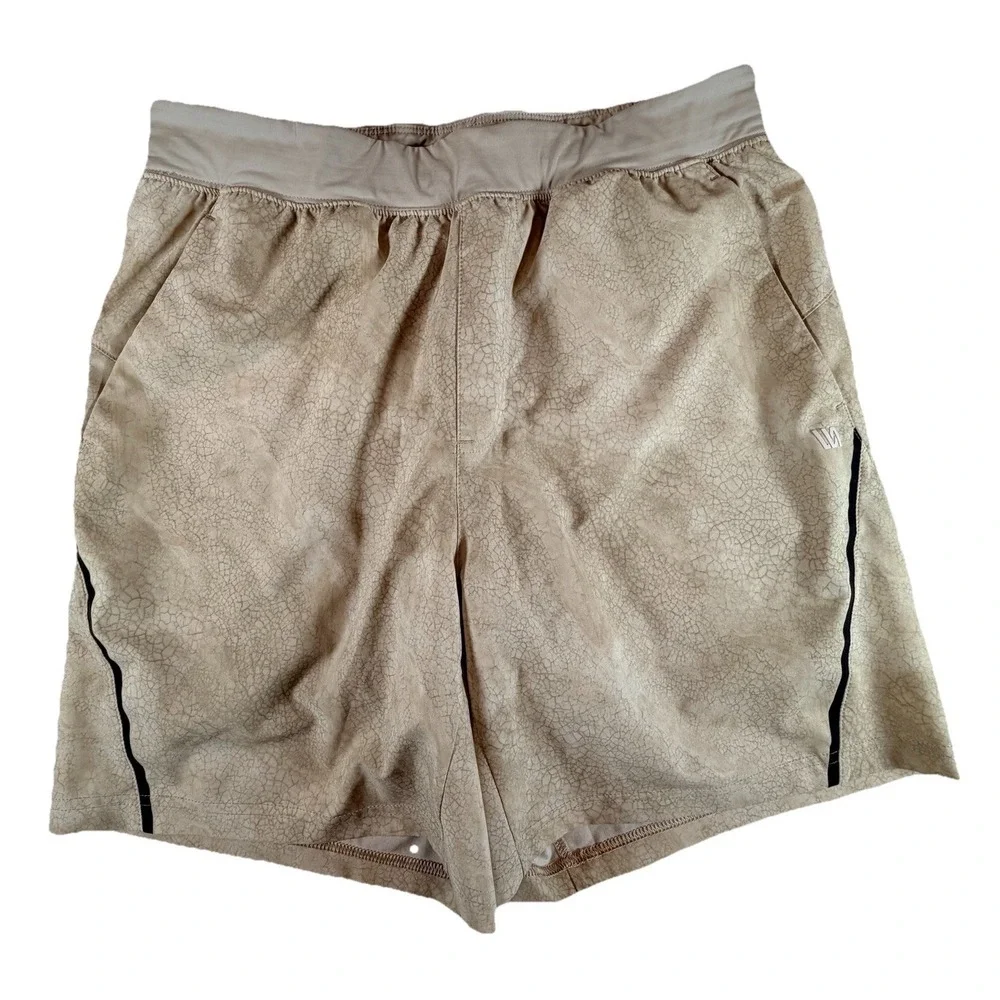 VRST Shorts Men's Sz M‎ Beige Pattern Stealth 7